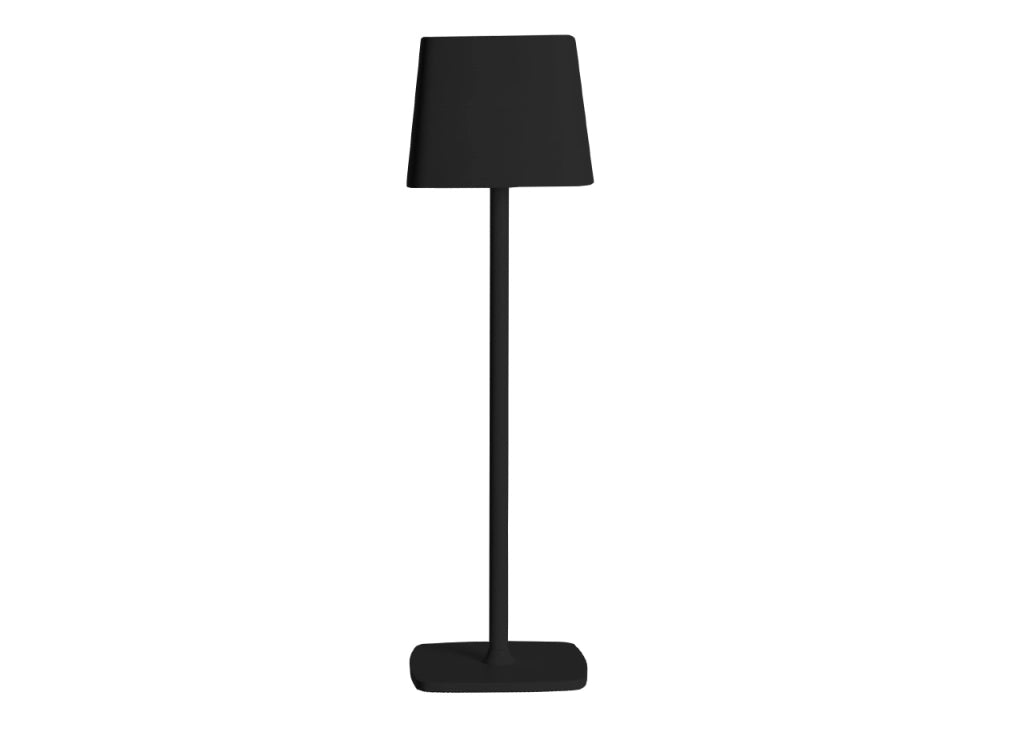 Lampada Led Da Tavolo Controllo Touch Ricaricabile Senza Fili Mod. Quadrata - Lampada - Nero