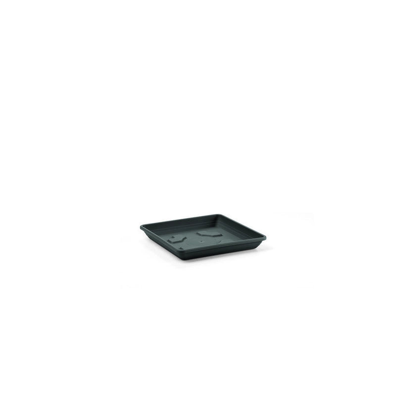 SOTTOVASO QUADRATO CM.25  ANTRACITE- 1,0 pz