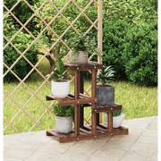 Portafiori 58x25x51 cm in Legno Massello di Abete 362869