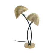 Lampada da tavolo Sue 100 in alluminio oro e nero