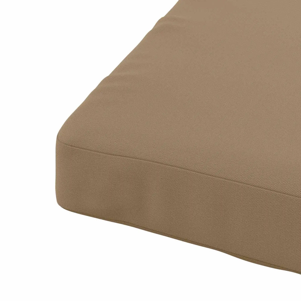Cuscino per Sedia in Unico Pezzo SOEST 100% Poliestere Tortora 944985