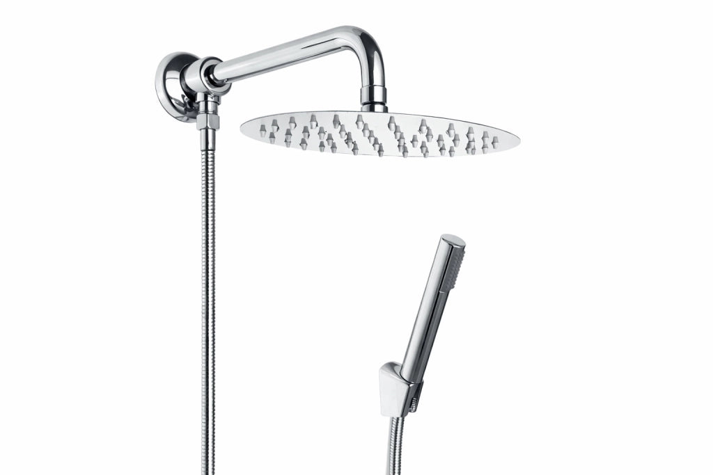 Kit doccia Deviatore con Doccetta,Soffione Metallo diametro 20