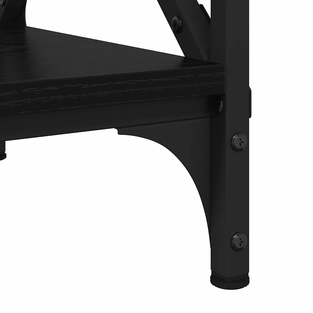 Tavolino da salotto | Tavolino da caff¨¨ | Tavolino da Soggiorno Rovere nero 80 x 45 x 45.5 cm