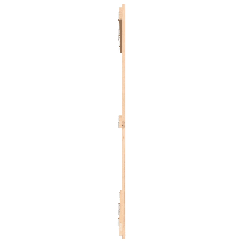 Testiera | Testata da Parete 140x3x110 cm in Legno Massello di Pino
