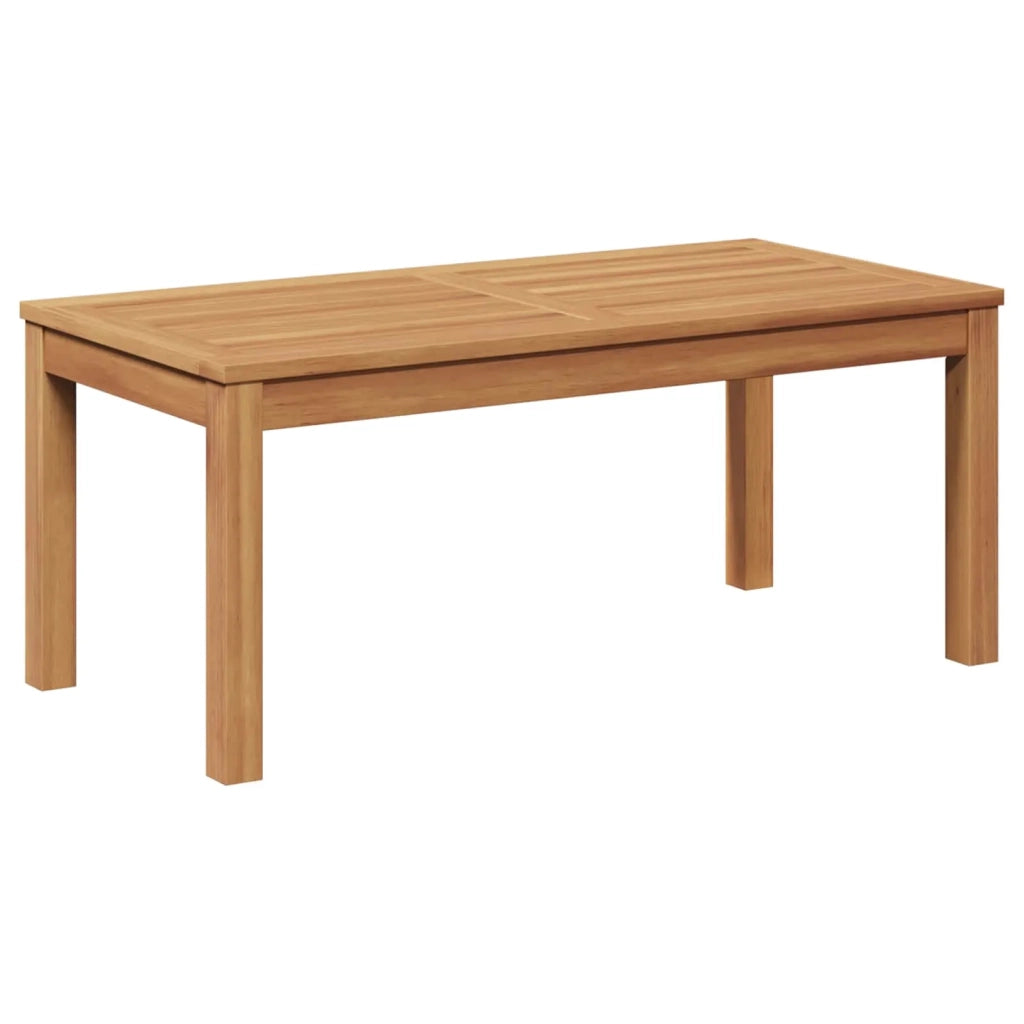 Set Divano da Giardino 3 pz | Set Salotto da Giardino Naturale Legno di teak solido