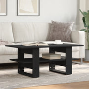 Tavolino da Salotto Nero 102x55x42 cm in Legno Multistrato 823262