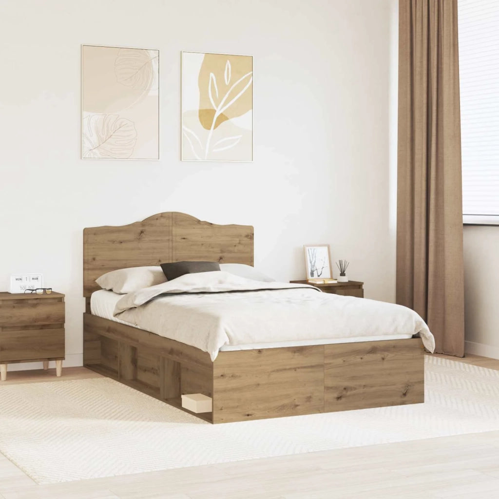 Struttura del letto-Giroletto Rovere Artigianale 120 x 190 cm 120292