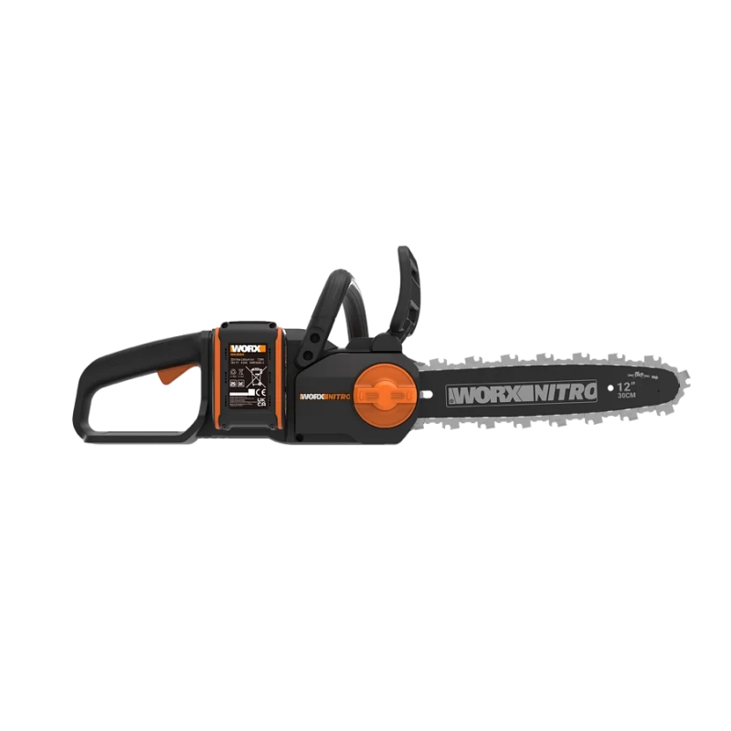 Elettrosega a Batteria WG350E 20V Brushless Barra 30 cm con Batteria 4Ah per Potatura - WORX
