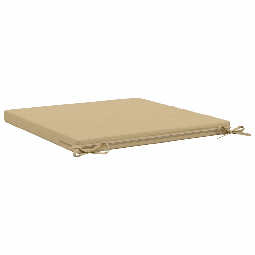 Cuscini per Sedia in 4 Pezzi SOEST 4 pz 100% Poliestere Beige 944670