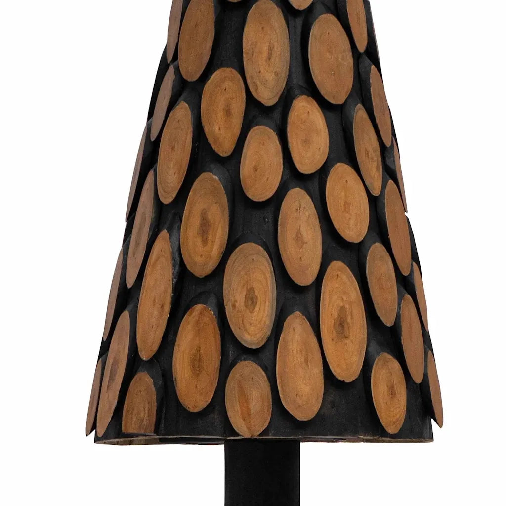 Albero di Natale Marrone 149 cm Legno massello di teak 42017946