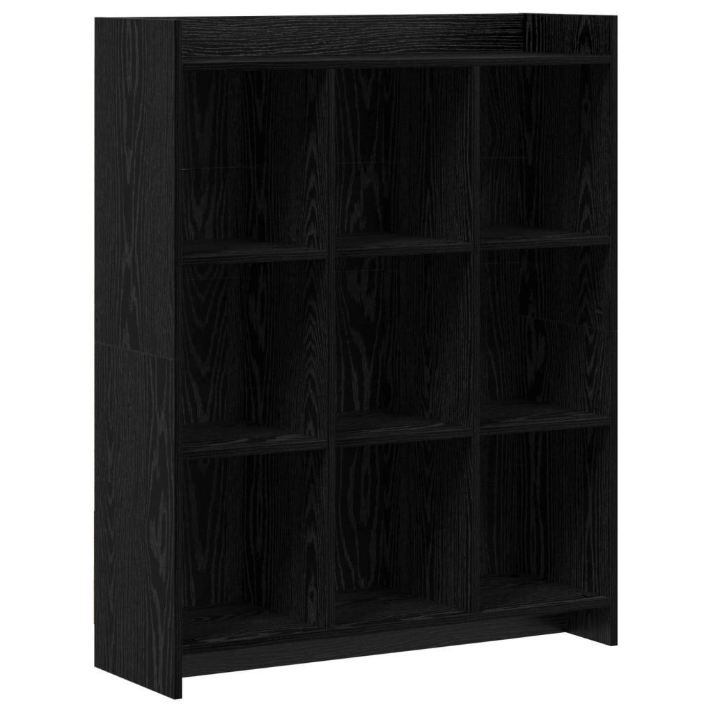 Libreria Rovere Nero 87,5 x 30 x 111 cm Legno ingegnerizzato 8011292