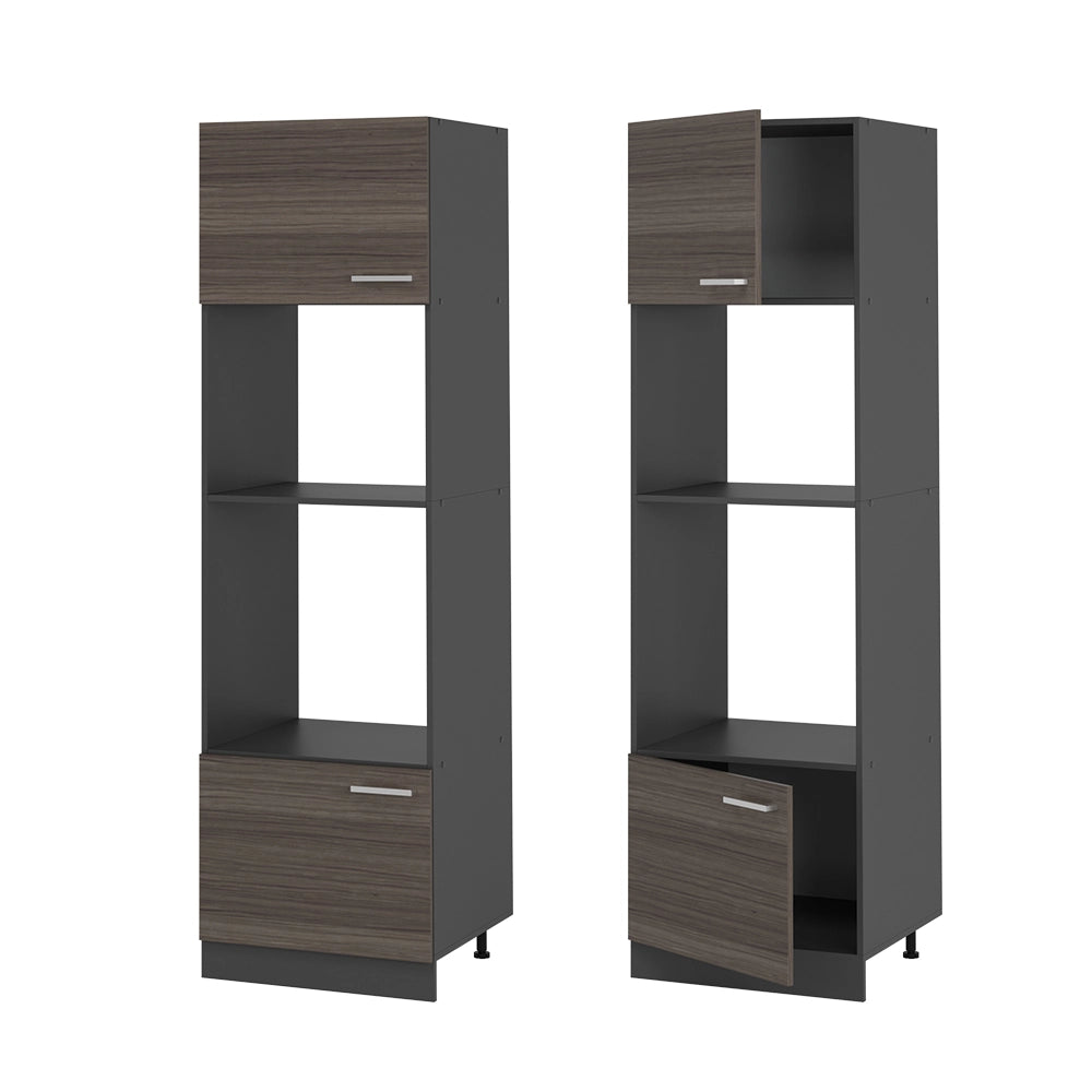 Vicco Set mobili bagno Grigio nobile 60 cm