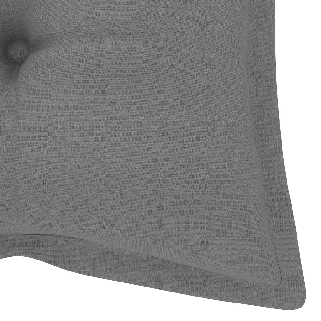 Panca da Giardino con Cuscino 120 cm in Bambù 3063892