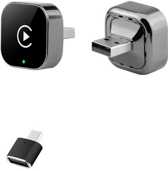 Adattatore 2 in 1 USB CarPlay Android Bluetooth Wireless