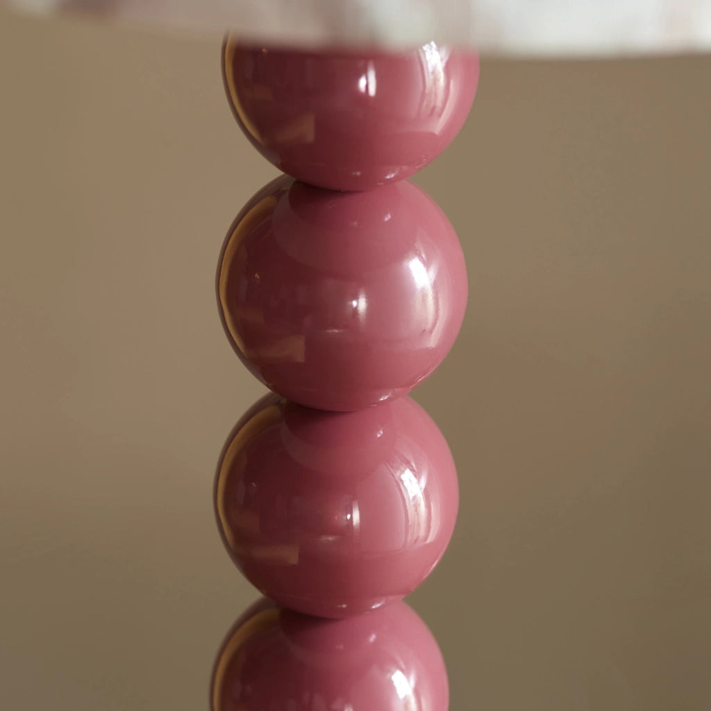 Base lampada da tavolo Higgledy Endon rosa lucida E14
