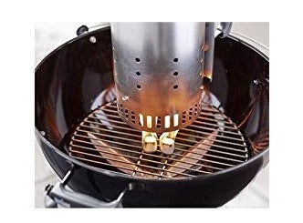 MAURY'S CIMINIERA GRILL ACCENDI CARBONELLA IN ACCIAIO
