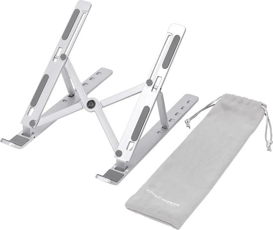 Stand aereo ergonomico con raffreddamento, regolabile in altezza e angolo