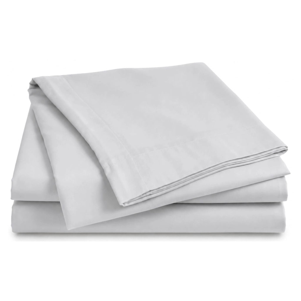 Rotihamo, set Completo Letto Singolo in Cotone, Grigio