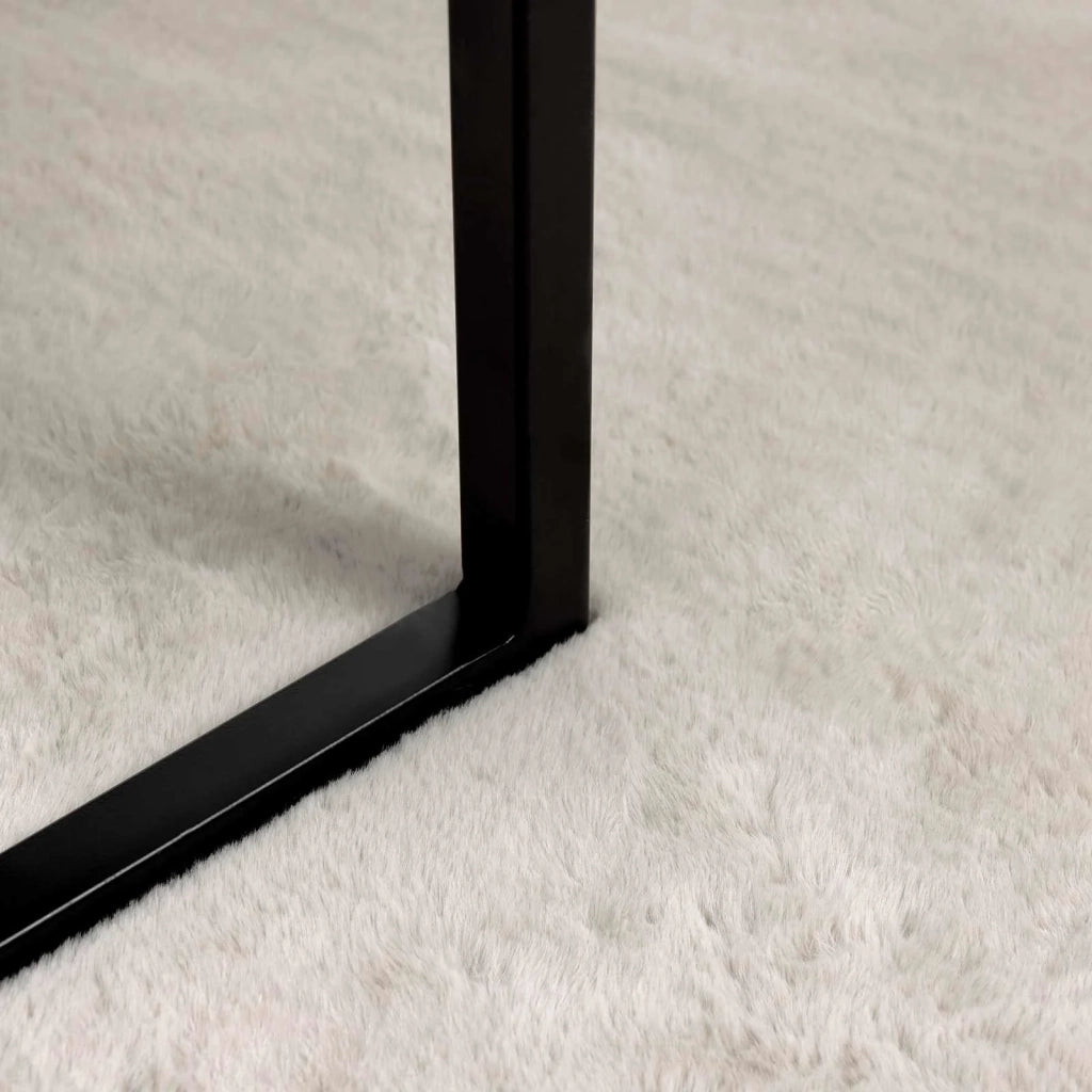 Tappeto antiscivolo in sintetica di coniglio OLITE Beige 42021631