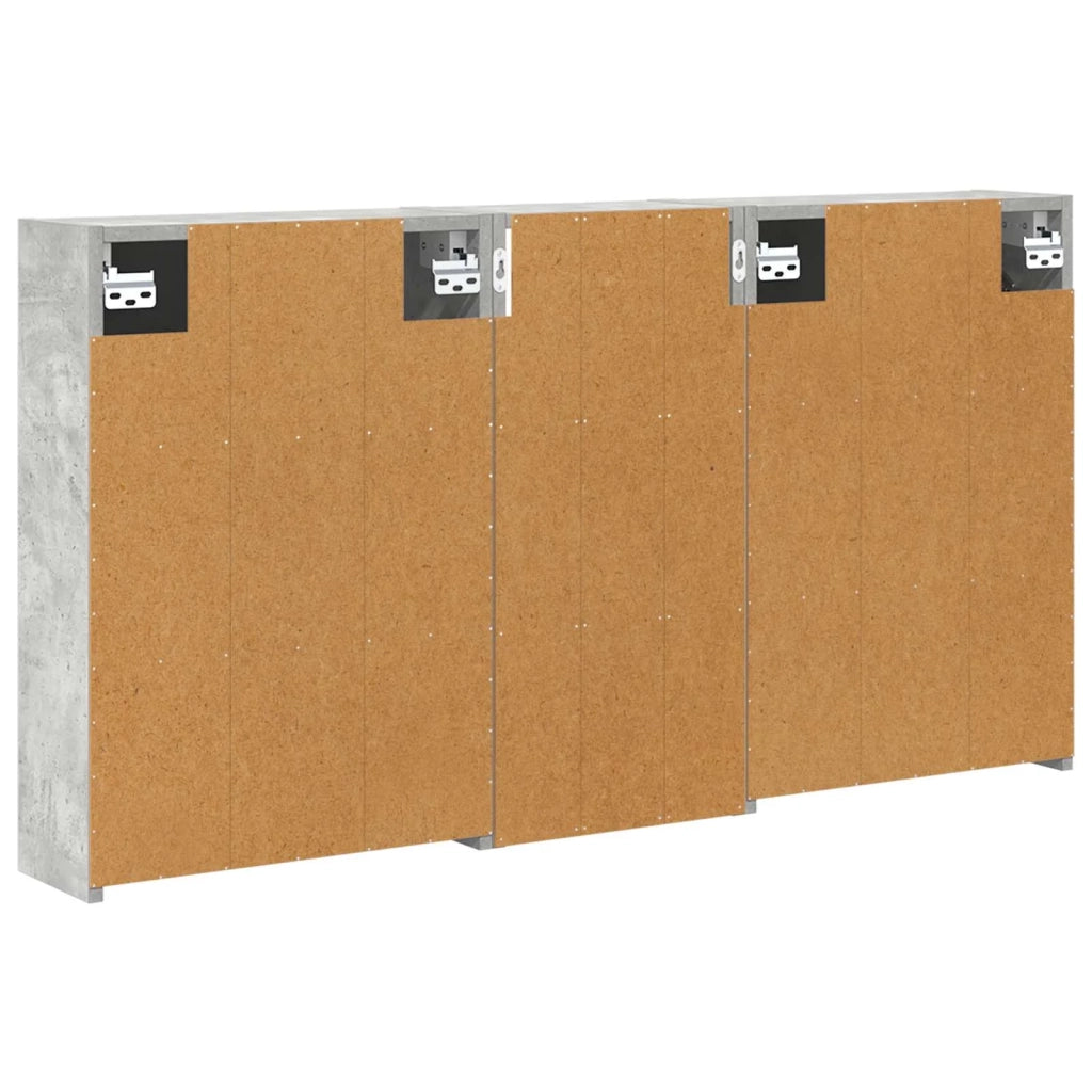 Set di Armadi da Bagno 3 pz 116 x 16 x 62,5 cm 3403811