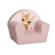 POLTRONCINA VELLUTO GIRAFFA