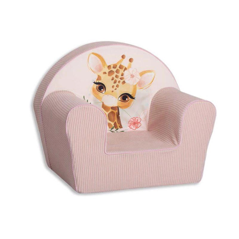POLTRONCINA VELLUTO GIRAFFA
