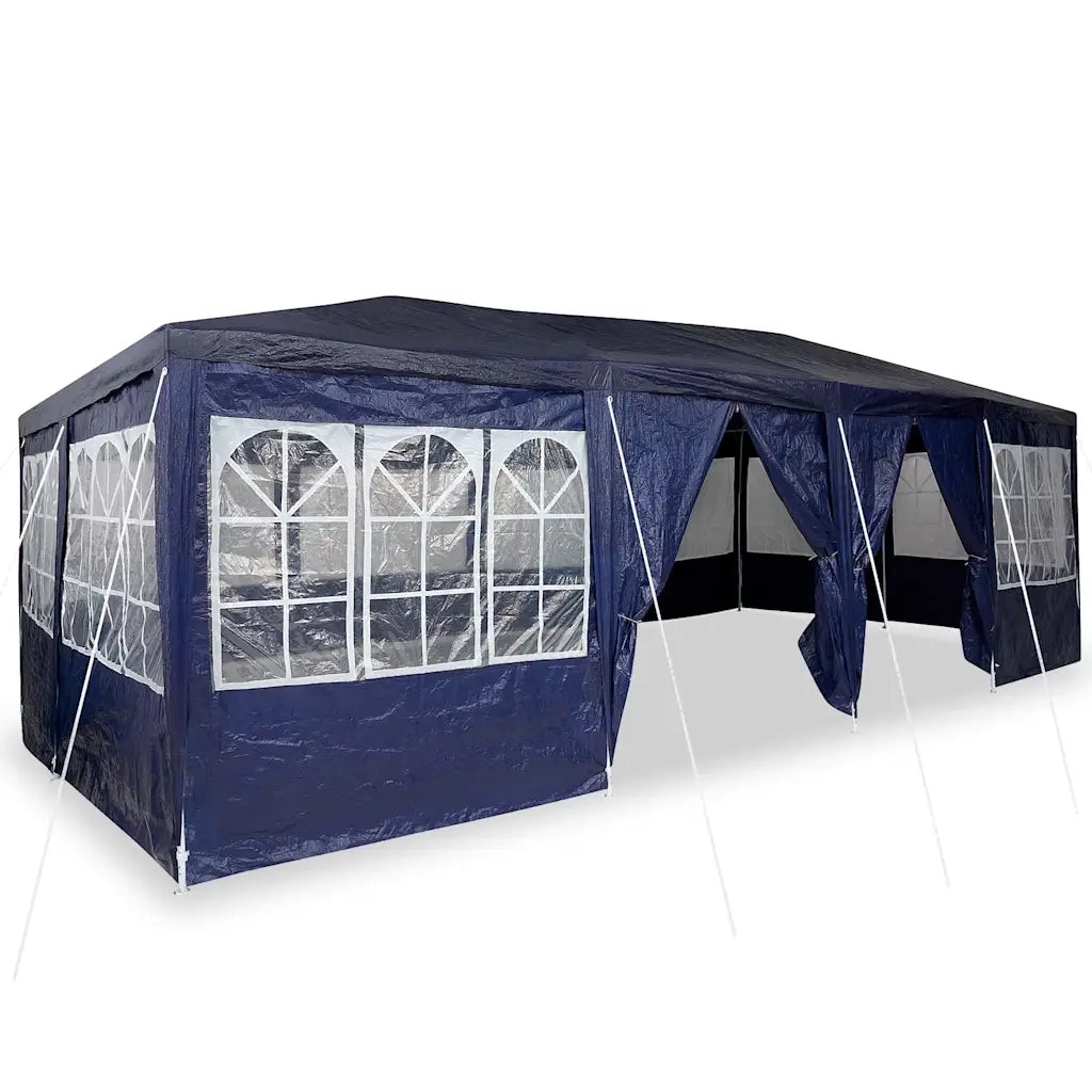 Tenda Party Blu 800 x 400 x 266 cm Polietilene 42003442