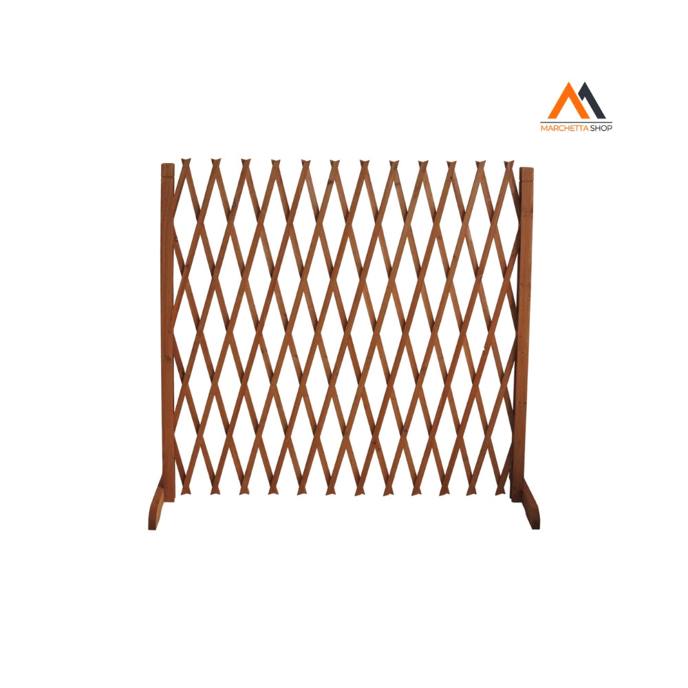 STECCATO ESTENSIBILE IN LEGNO cm. 140 x h.120
