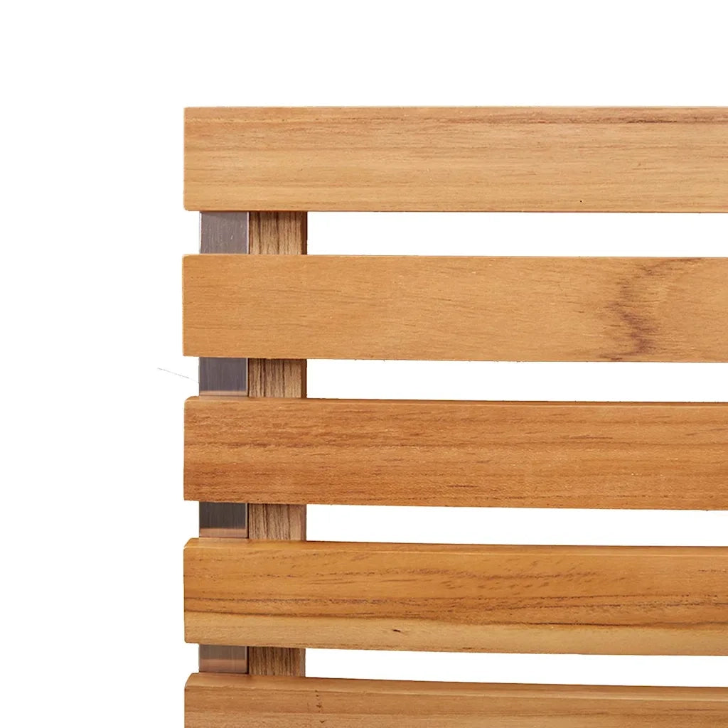 Sedia da Giardino 2 pz | Sedie da Esterno Olio Naturale Legno di teak solido