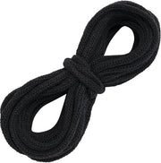 Cordone decorativo in cotone 5 m - nero - accessorio - decorazione creativa - peso 42,9 g - cordone in cotone