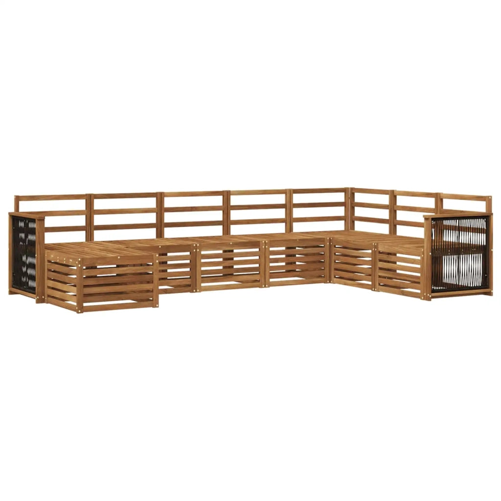 Set di divani da esterno 6 pcs Naturale 3384710