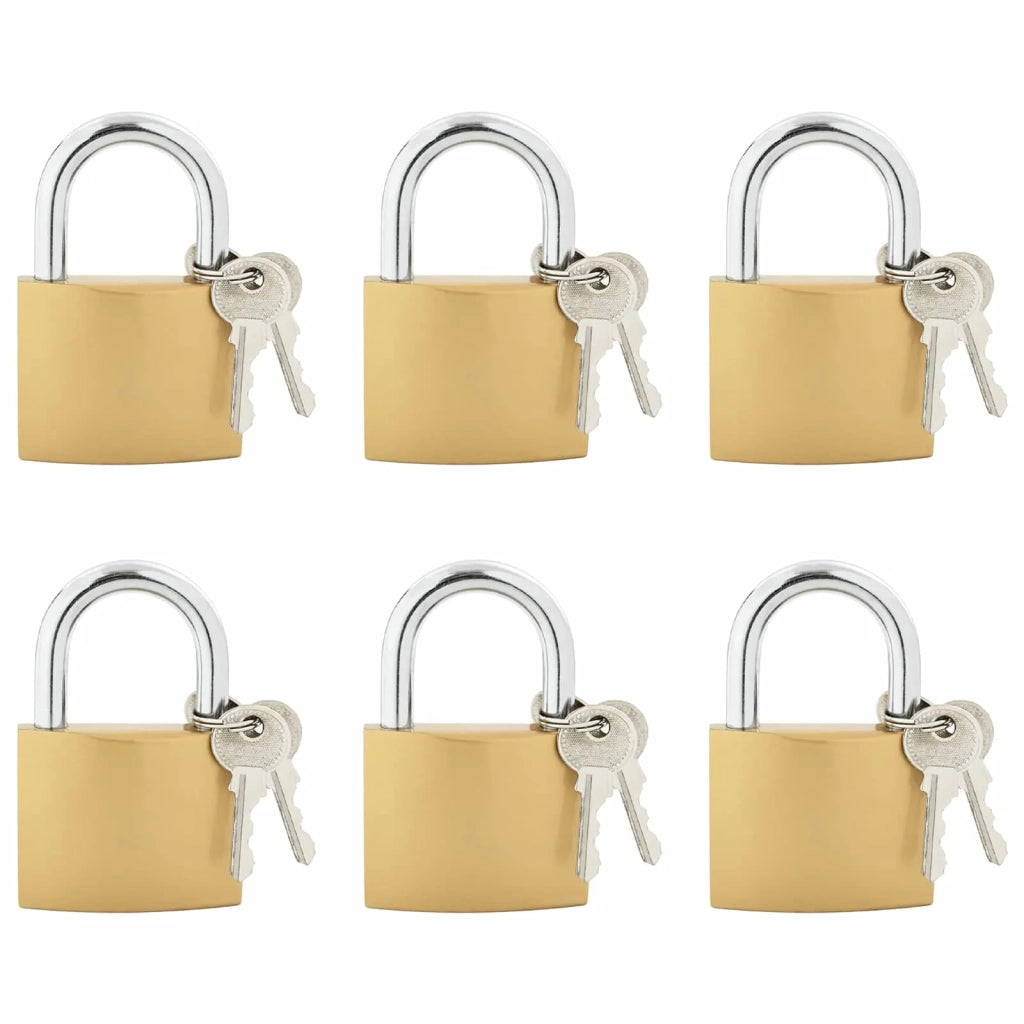 U Lock con Chiavi 6 pcs Ottone Ferro 42021935