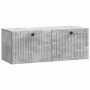 Mobile Porta TV da Muro-Credenza per TV sospesa Grigio Cemento 78,5 x 31 x 30 cm 312489