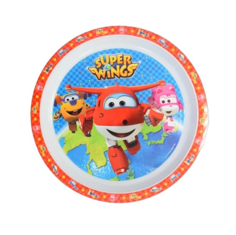PIATTO PIANO PER BAMBINI CON SUPER WINGS DIAMETRO 22 CM