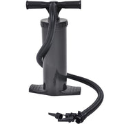 Trade Shop - Pompa Manuale A Doppia Azione 38x22x10cm Nero 2x1500cc Con Adattatori Universali -