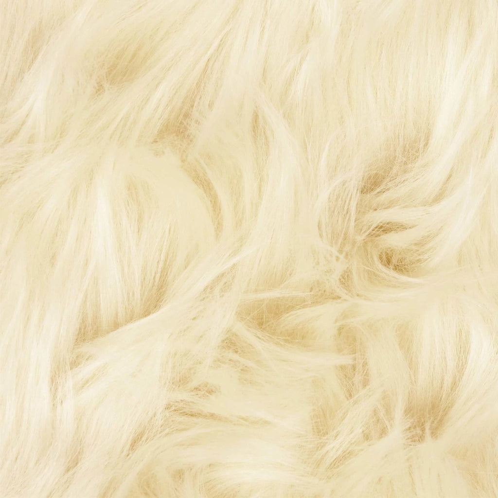 Tappeto in finta TAFALLA Crema 80 x 200 cm Poliestere 42021501
