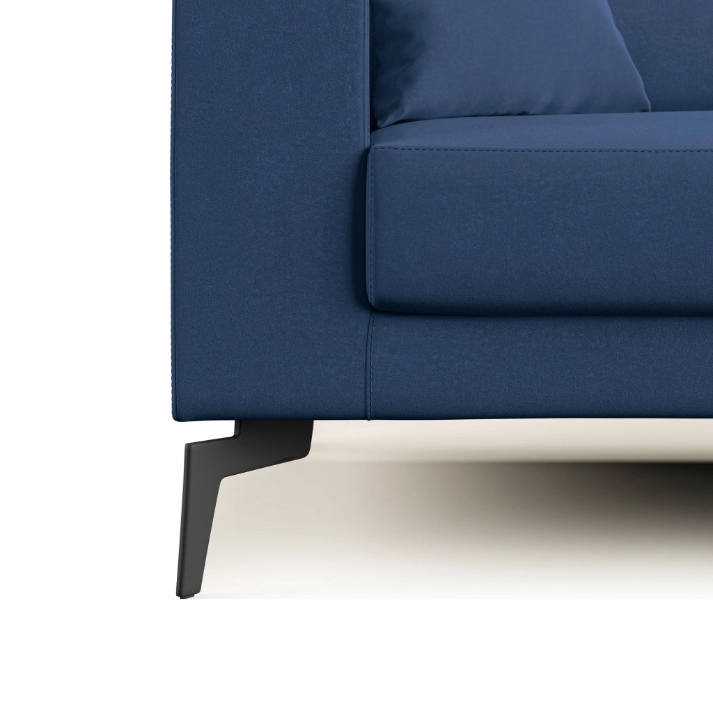 Prestige Divano design moderno T11 186 cm blu