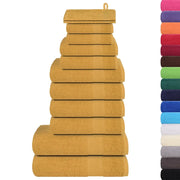 Set di asciugamani 12 pezzi FROGN Oro 360 g/m² 137101