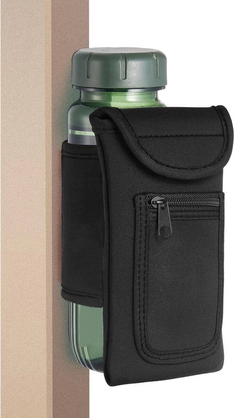 Fascia magnetica per acqua, borsa sportiva con taschi per chiavi e telefono, antiscivolo, portatile e multifunzionale.