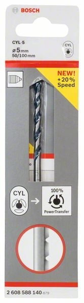 2608588140 - Punte per calcestruzzo CYL-5 5 x 50 x 100 mm