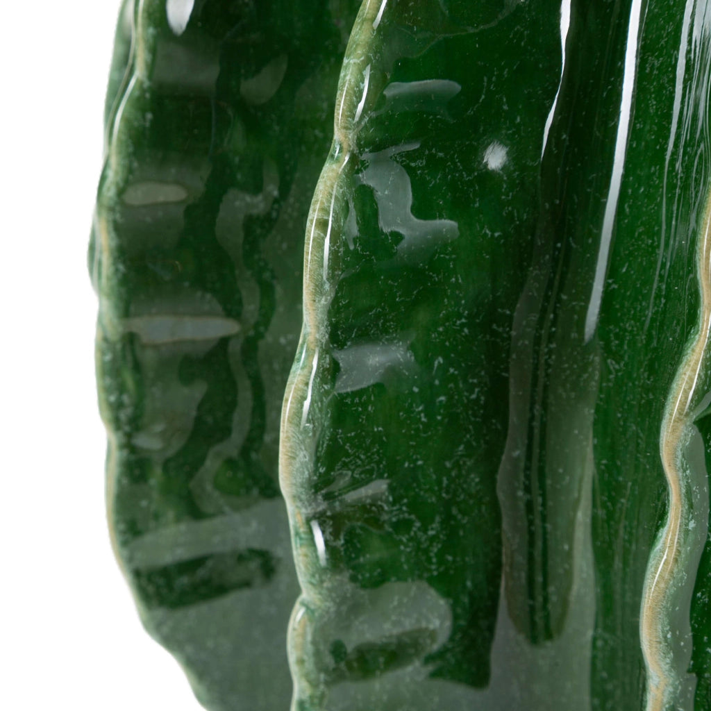 Fafamofa, Vaso Disegno con Cactus, Verde