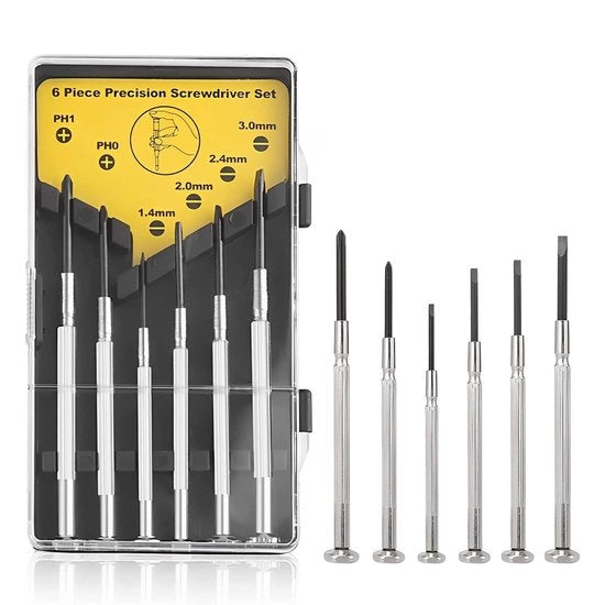Kit di Allenatori Mini Set - 6 pezzi - Oculare/ Orologio - Precisione/ Piccola - Riparazione DIY - Incluso Cassetto - Allenatore Mini Set