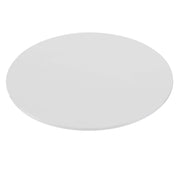 Pianale tavolo tondo 120x120x3.8 con bordo poliuretano bianco