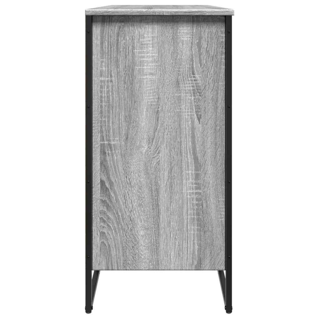 Scarpiera-Scaffale per scarpe Grigio Sonoma 80x38x78 cm in Truciolato