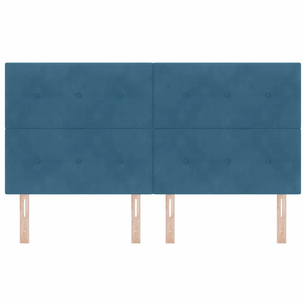 Testiera | Testata Blu Scuro 180 cm Velluto