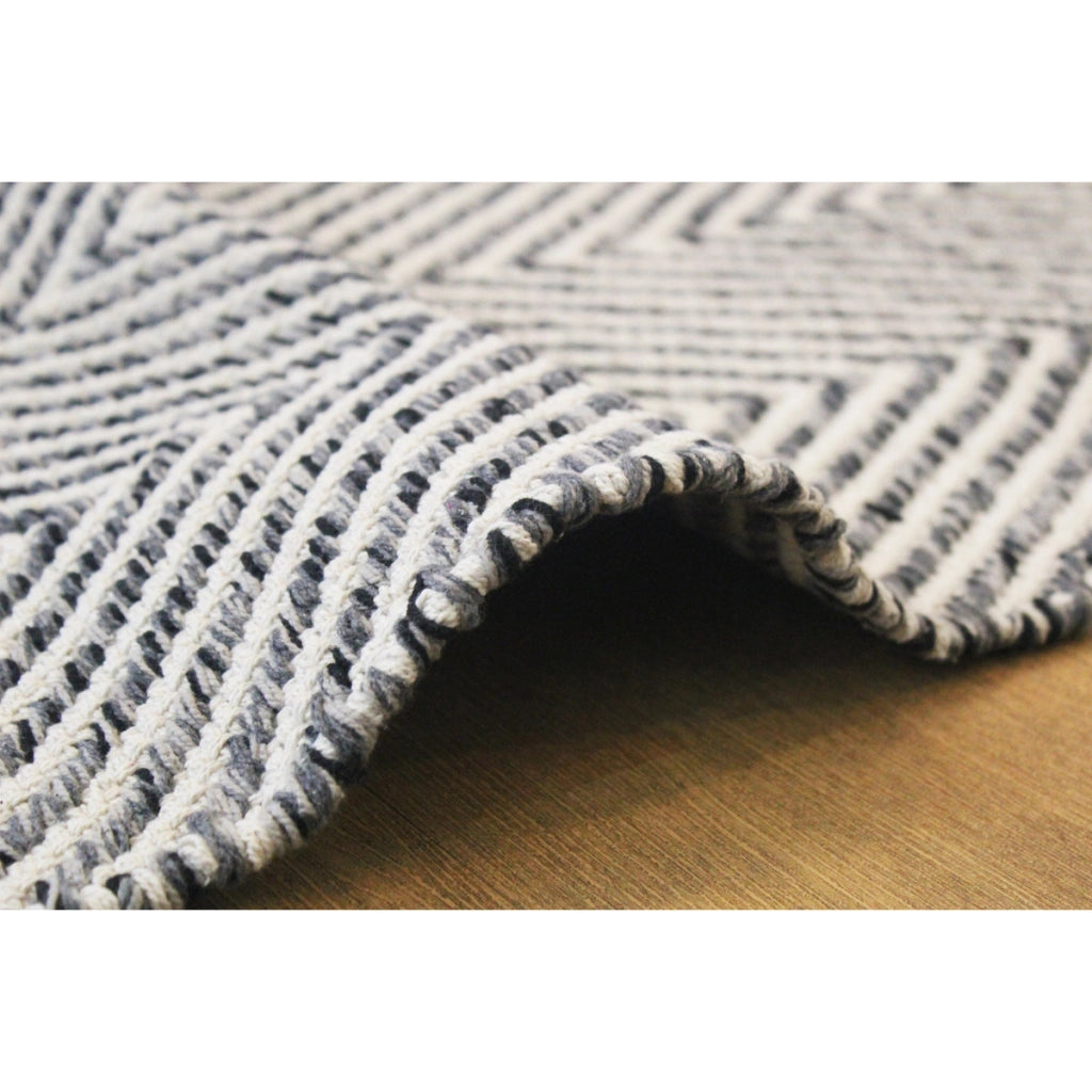 Tappeto Cocktail 500 Grigio in Cotone e Poliestere