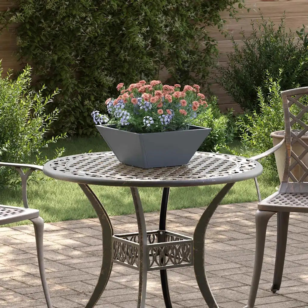 Vaso da giardino Antracite 35 x 35 x 15 cm 873800