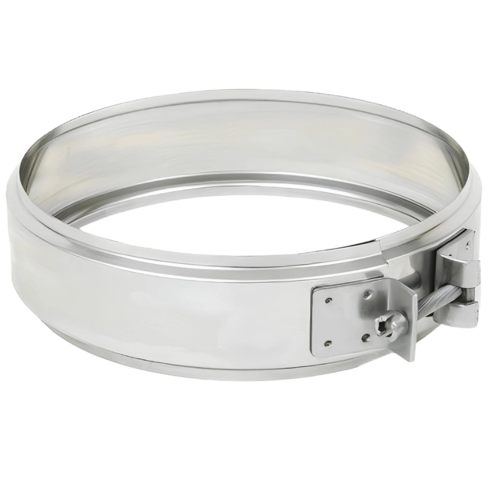Fascetta bloccaggio doppia parete acciaio inox canna fumaria collare tubature *** misura Ø 180/230 mm, confezione 1