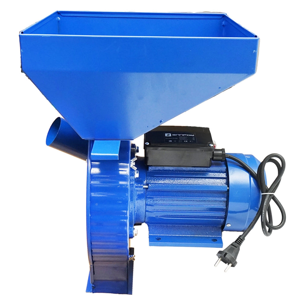 Mulino elettrico per cereali 1,1 KW, 220V, velocità 3000 giri/min, capacità 240 Kg/h, 4 setacci inclusi