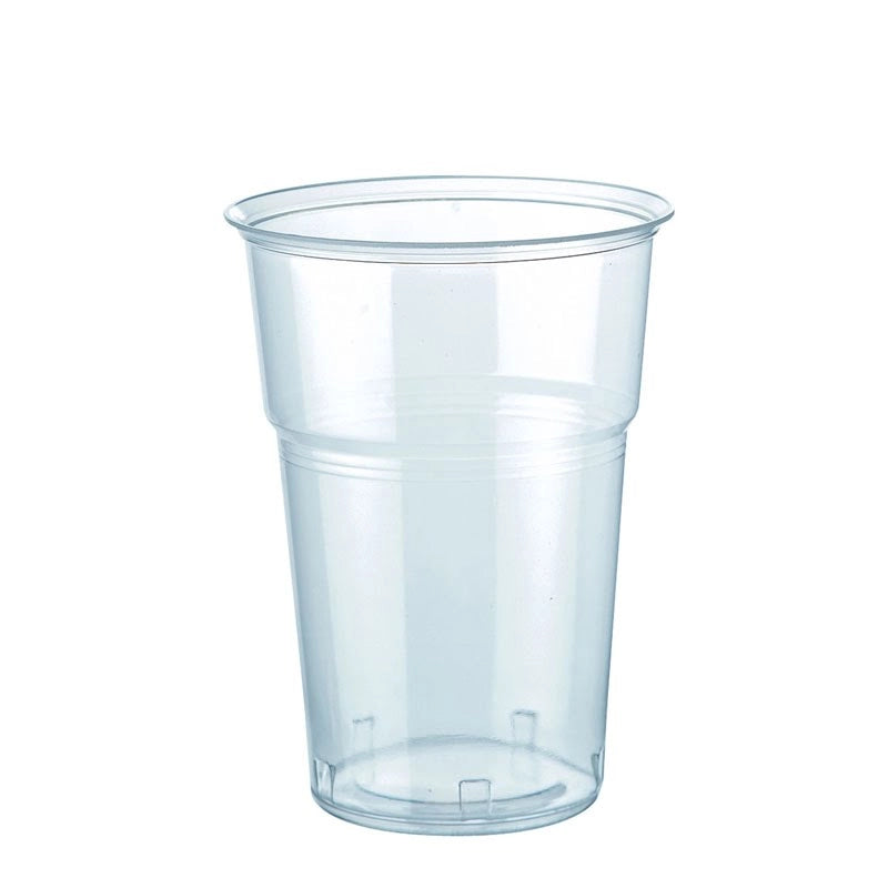BIBO SET DA 500 BICCHIERI IN PLASTICA TRASPARENTE DA 200/250 CC